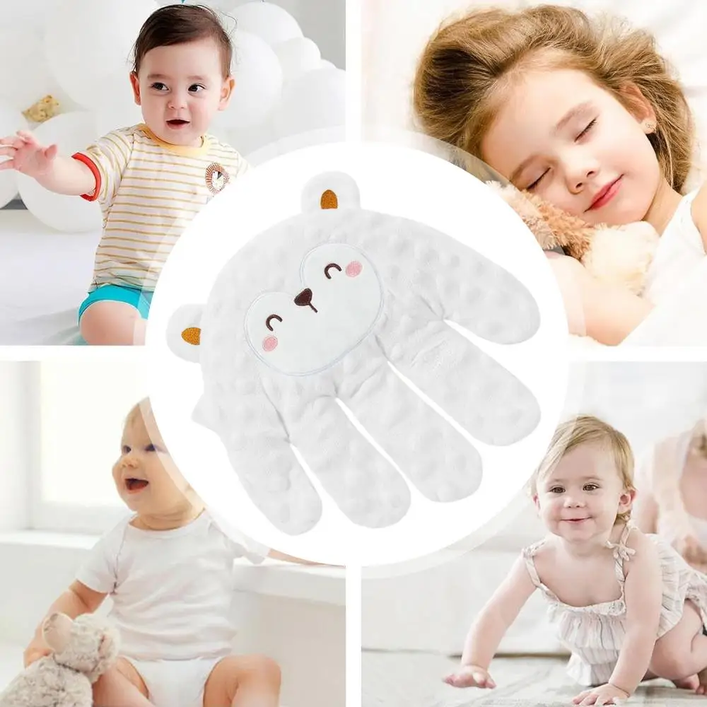 Baby Soothing Palm Hand Remote Control Baby Soothing Palm Baby Sleep Patting Toy Soft Electric Baby Hand Pillow Baby Sleep