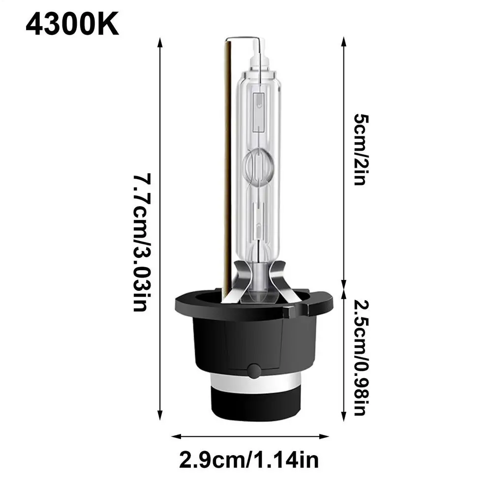 Xenon Headlight Bulbs Automotive Headlight Bulbs 35W Automobile Headlight Assemblies Parts & Accessories Long Lifespan For