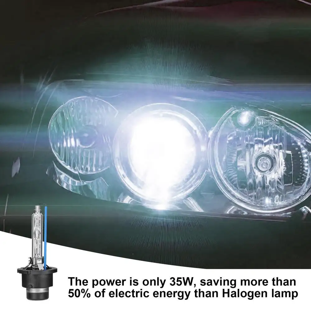 Xenon Headlight Bulbs Automotive Headlight Bulbs 35W Automobile Headlight Assemblies Parts & Accessories Long Lifespan For