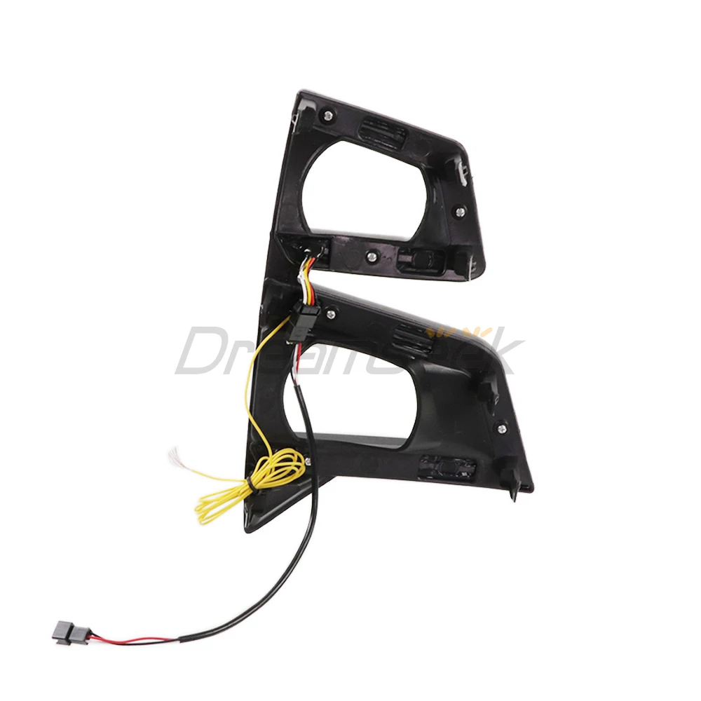 LED DRL Daytime Running Light For Isuzu D-max Dmax 2019-2022 Front Fog Lamp w/ Sequential Dynamic Turn Signal Auto Accessories
