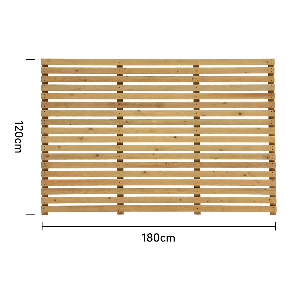 Garden Wood Fence Gate for Outdoor Waterproof and Anti-corrosive Paint Pine Fence Gate