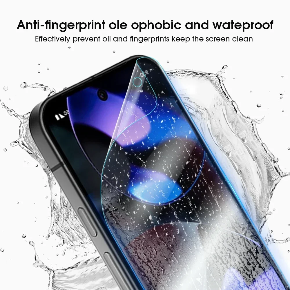 For Google Pixel 9/9 Pro/9Pro XL Hydrogel Film Soft Screen Protectors HD Clear Anti-scratch Tempered Glass Camera Lens Films