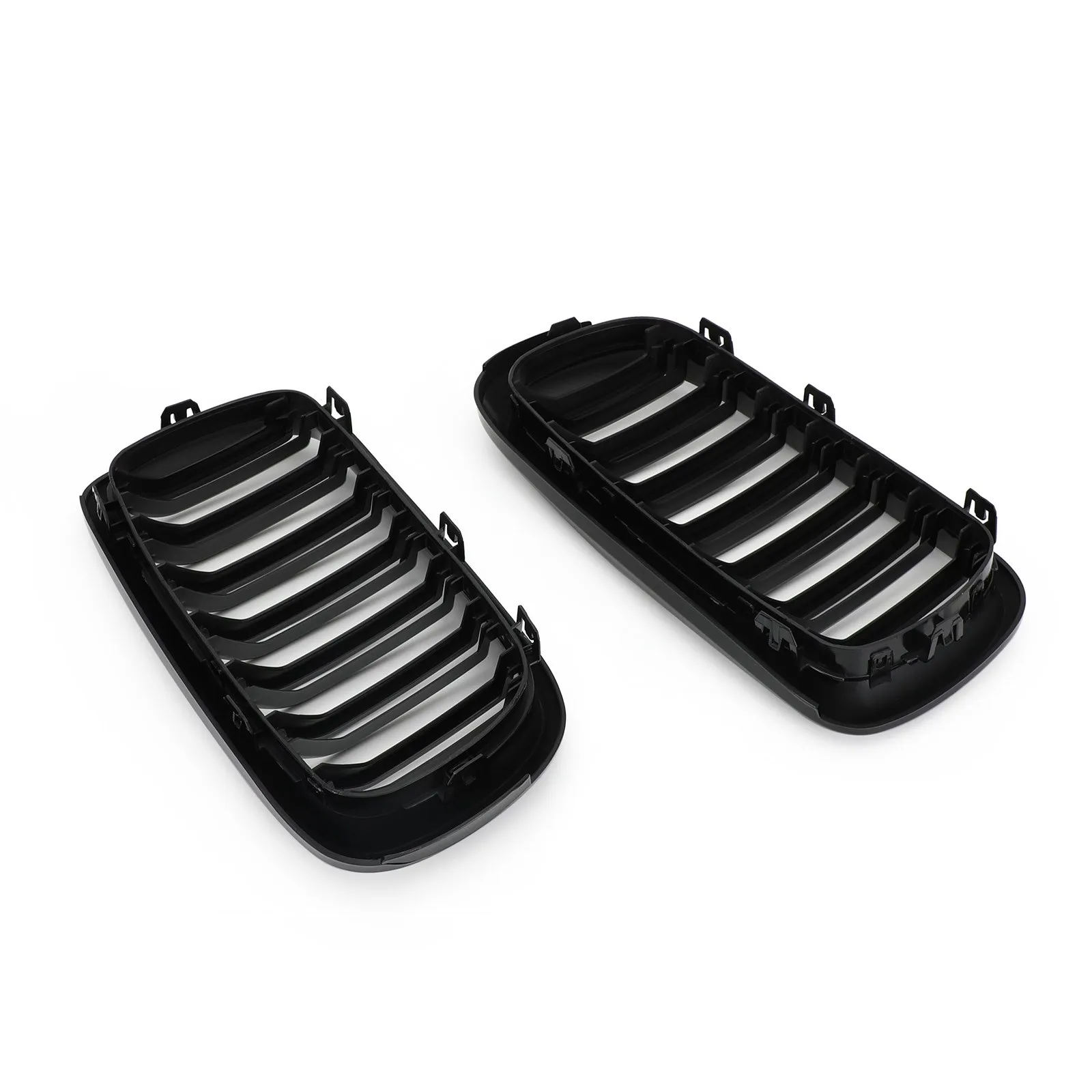 Artudatech Gloss Black Dual Front Kidney Grille Fit for BMW X5M F85 X6M F86 X5 F15 X6 F16 13-18