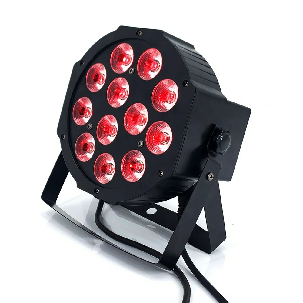 6pcs/LED Par 12x18W RGBWA UV HOT Light 12x12W /7X12W /7x18W RGBWA UV 6in1 LED DJ Wash Light Stage Lighting Dj Party Disco