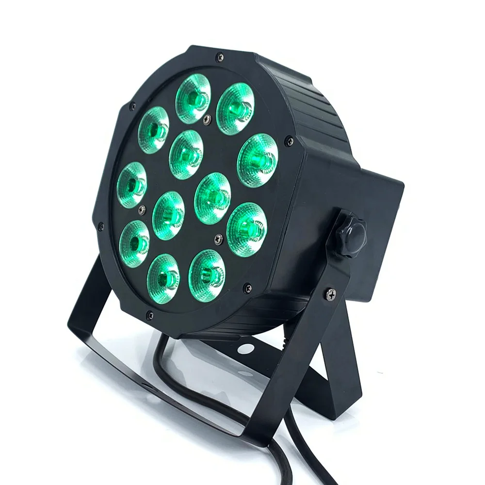 6pcs/LED Par 12x18W RGBWA UV HOT Light 12x12W /7X12W /7x18W RGBWA UV 6in1 LED DJ Wash Light Stage Lighting Dj Party Disco