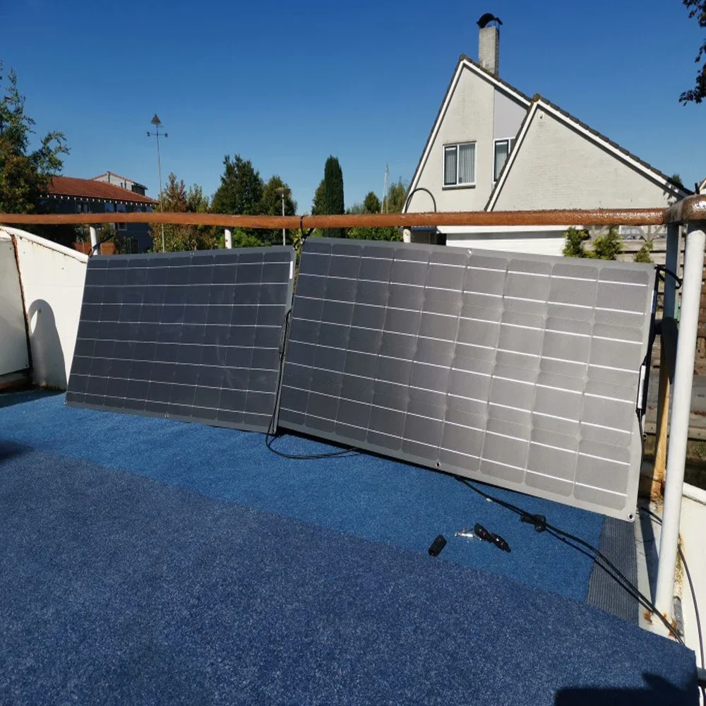 Photovoltaic Panel 150W 120W 100W 50W Flexible Solar Panel Aluminum Frame for Home Balcony Camper RV Car Boat Outdoor Travel