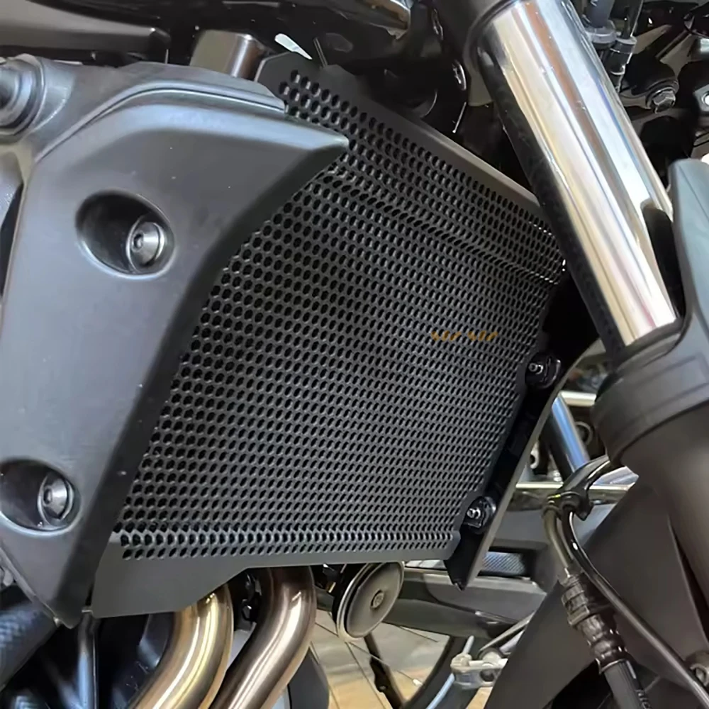 Motorcycle Radiator Grille Guard for Yamaha MT-07 FZ-07 2018-2024 Black Front Radiator Grill Cover Protector Mesh Net Aluminum