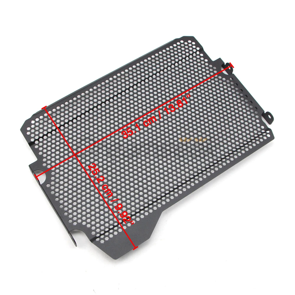 Motorcycle Radiator Grille Guard for Yamaha MT-07 FZ-07 2018-2024 Black Front Radiator Grill Cover Protector Mesh Net Aluminum