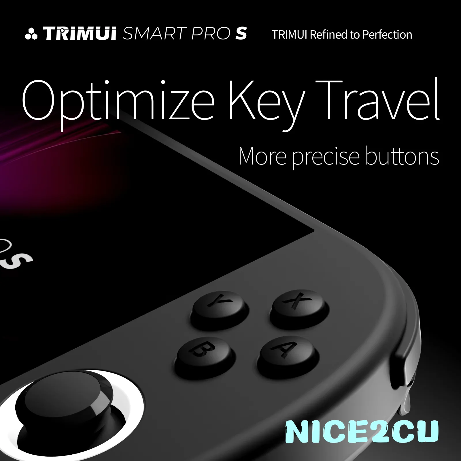 Trimui Smart Pro S Handheld Game Console 4.96'' IPS Screen Linux System Joystick RGB Lighting Retro Video Game Smartpros Gifts