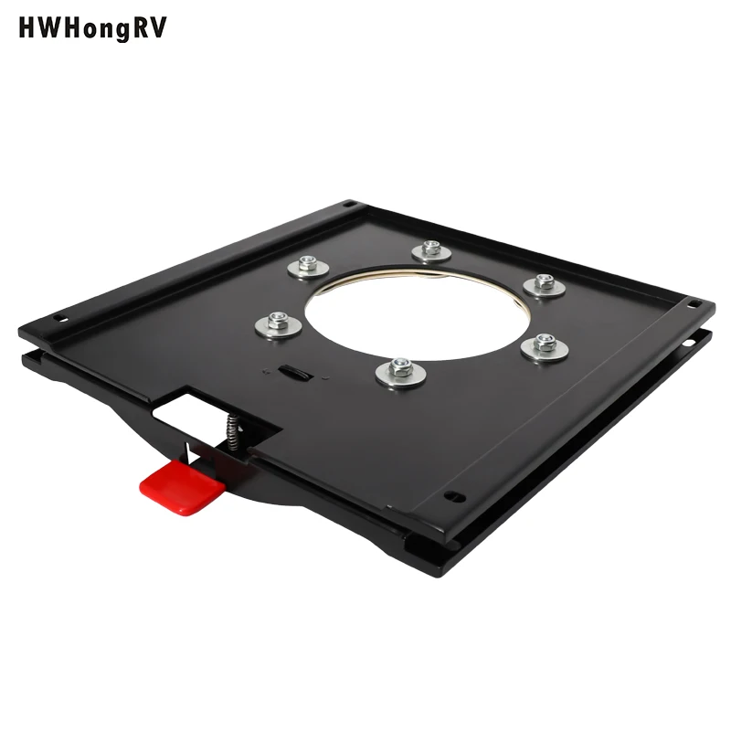 HWHONGRV Manual swivel base business car VW T5 T6 driver / passenger side swivel console for original seats