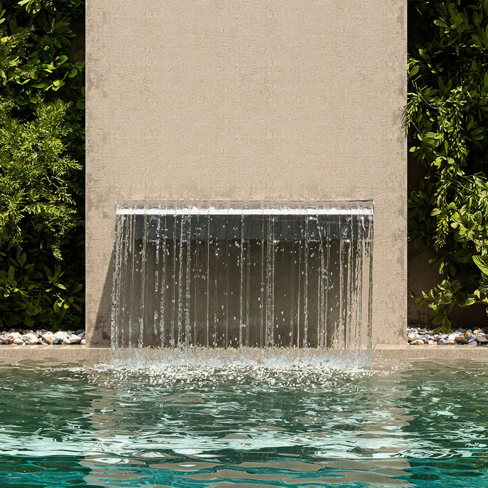 60cm Back Entry Stainless Steel Water Blade, 60cm W x 20cm D x 10cm H