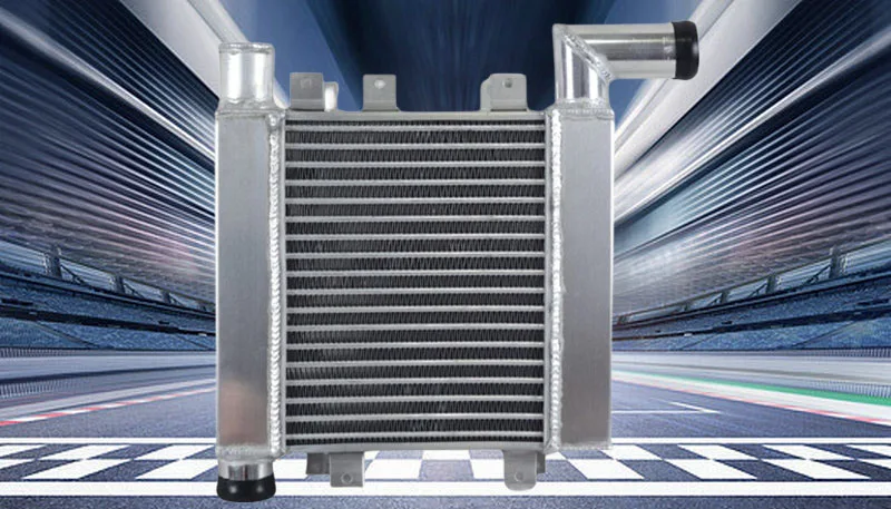 Aluminum Intercooler For Hyundai Santa FE CM Turbo Diesel D4EB 4 Cyl 2.2L 2006-2009 2007 2008