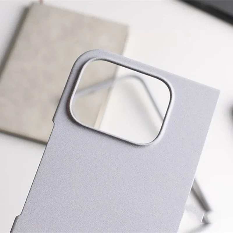 Sandstone Matte Hard PC Flip Phone Case for Google Pixel 9 Pro Fold Ultra Thin Anti-fall Full Protect Bumper for Pixel Fold 2