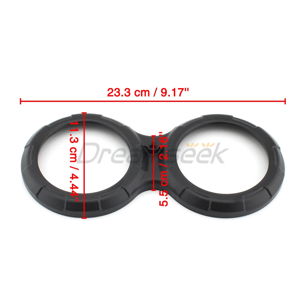 Speedometer Gauge Cover for Triumph Bonneville T100 / 120 Thruxton R / RS / 1200 Spee0d Twin Instrument Guard Frame Decor Black