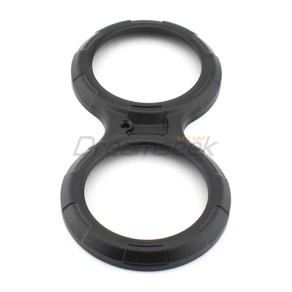 Speedometer Gauge Cover for Triumph Bonneville T100 / 120 Thruxton R / RS / 1200 Spee0d Twin Instrument Guard Frame Decor Black