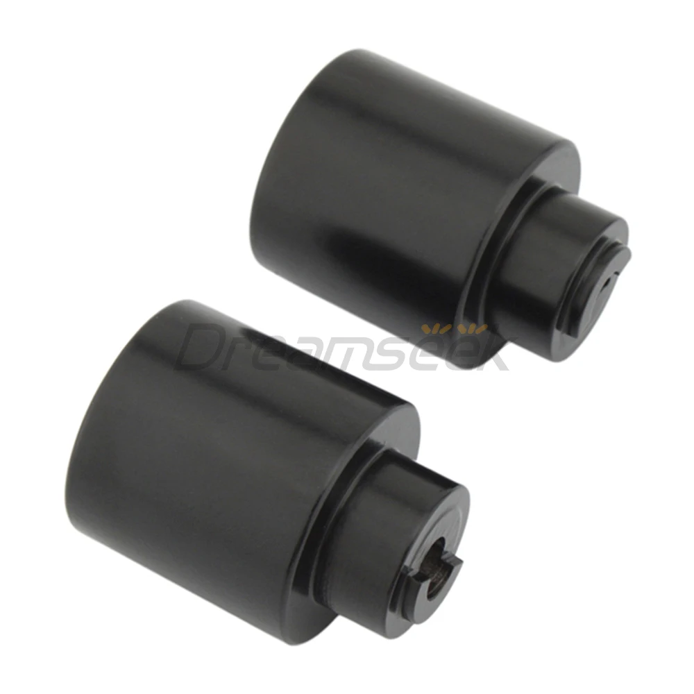Black Handle Bar End Grips Cap Plugs for Honda Gold Wing GL1800 2001-2024 CBR600RR 2003-13 CBR929RR 00-01 Motorcycle Accessories