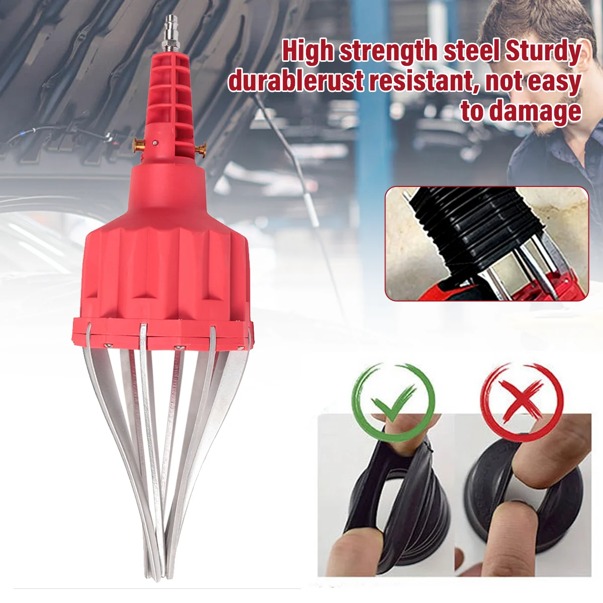 Pneumatic Air Power CV Joint Boot Spreader Expander Install Installation Tool UK