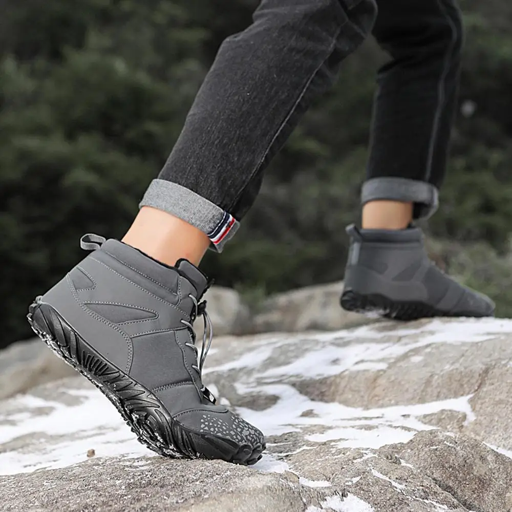 Unisex Barefoot Shoes Minimalist Multisport Shoes Zero Drop Sole Wide Toe Box Men Hiking Shoes Combat Boots