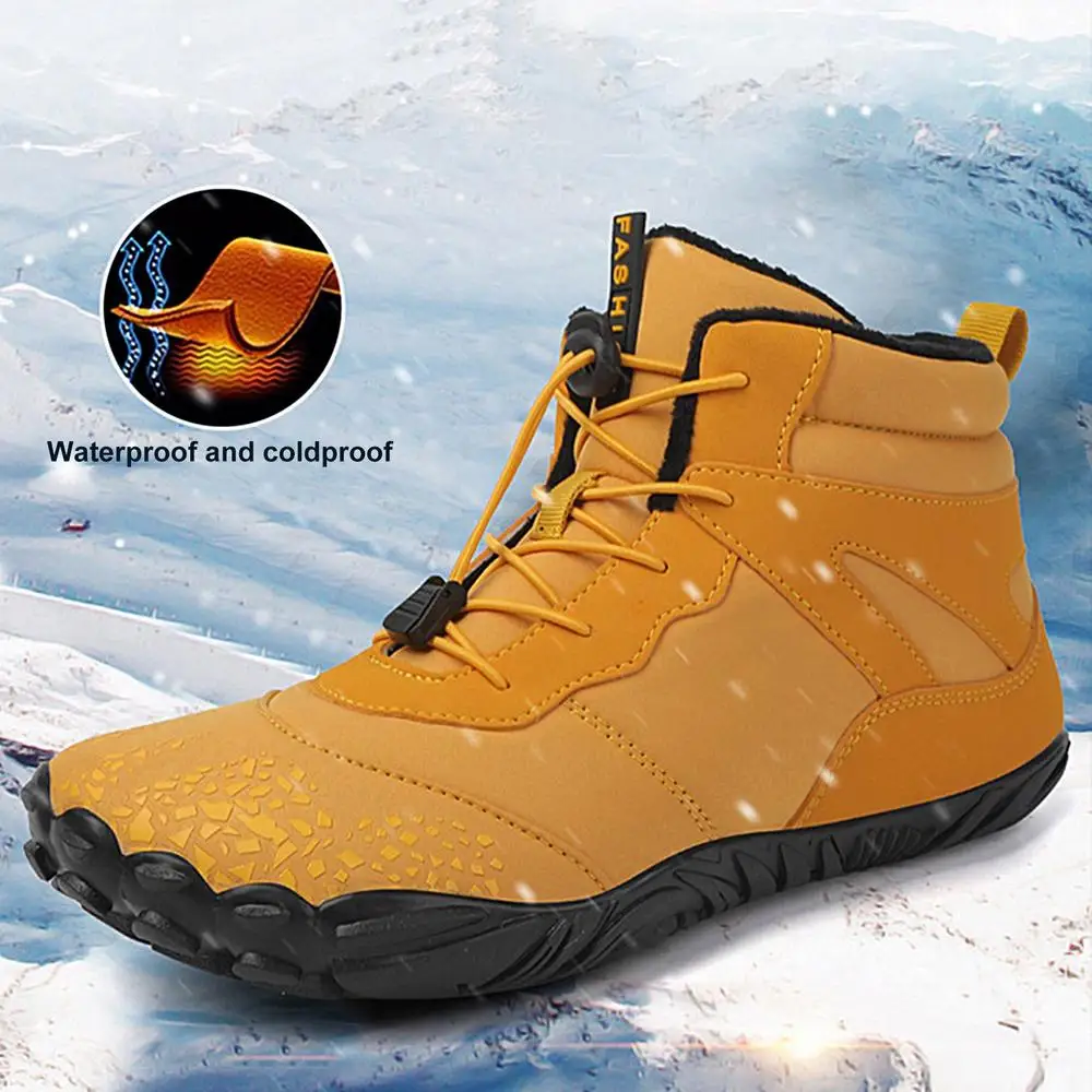 Unisex Barefoot Shoes Minimalist Multisport Shoes Zero Drop Sole Wide Toe Box Men Hiking Shoes Combat Boots