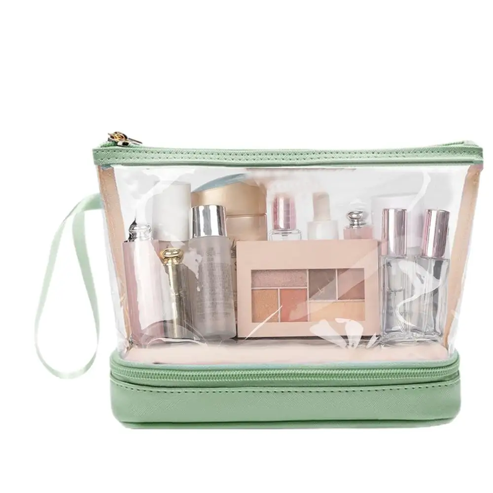 Toiletry Bags for Trave Portable Clear Makeup Bags Waterproof Makeup Storage Organizer Large Capacity Toiletry Bag Makeup Case