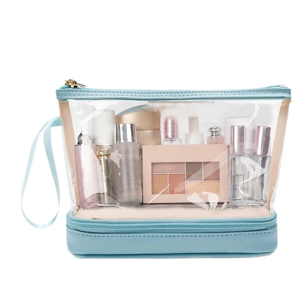 Toiletry Bags for Trave Portable Clear Makeup Bags Waterproof Makeup Storage Organizer Large Capacity Toiletry Bag Makeup Case