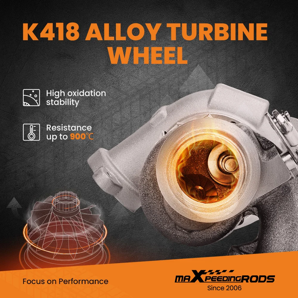 Turbo Turbocharger For Peugeot Partner 1.6 Hdi 1.6L DV6B DV6ATED4 49173-07528  3M5Q6K682DE 9682881780 3M5Q6K682DB