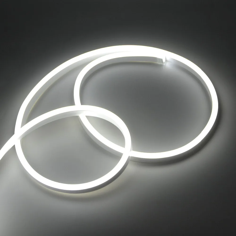 LED Neon Strip AC220V SMD2835 120LED/M Flexible Neon Lamp Light Waterproof Outdoor Holiday Decorative LED Strip With Power Plug