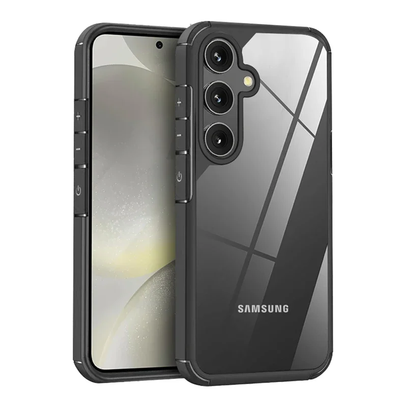 Hybrid Rugged Armor Shockproof Case for Samsung A55 A54 A53 A13 A32 A34 A52 S22 S23 S24 S25 Ultra Plus S21FE Hard Plastic Cover
