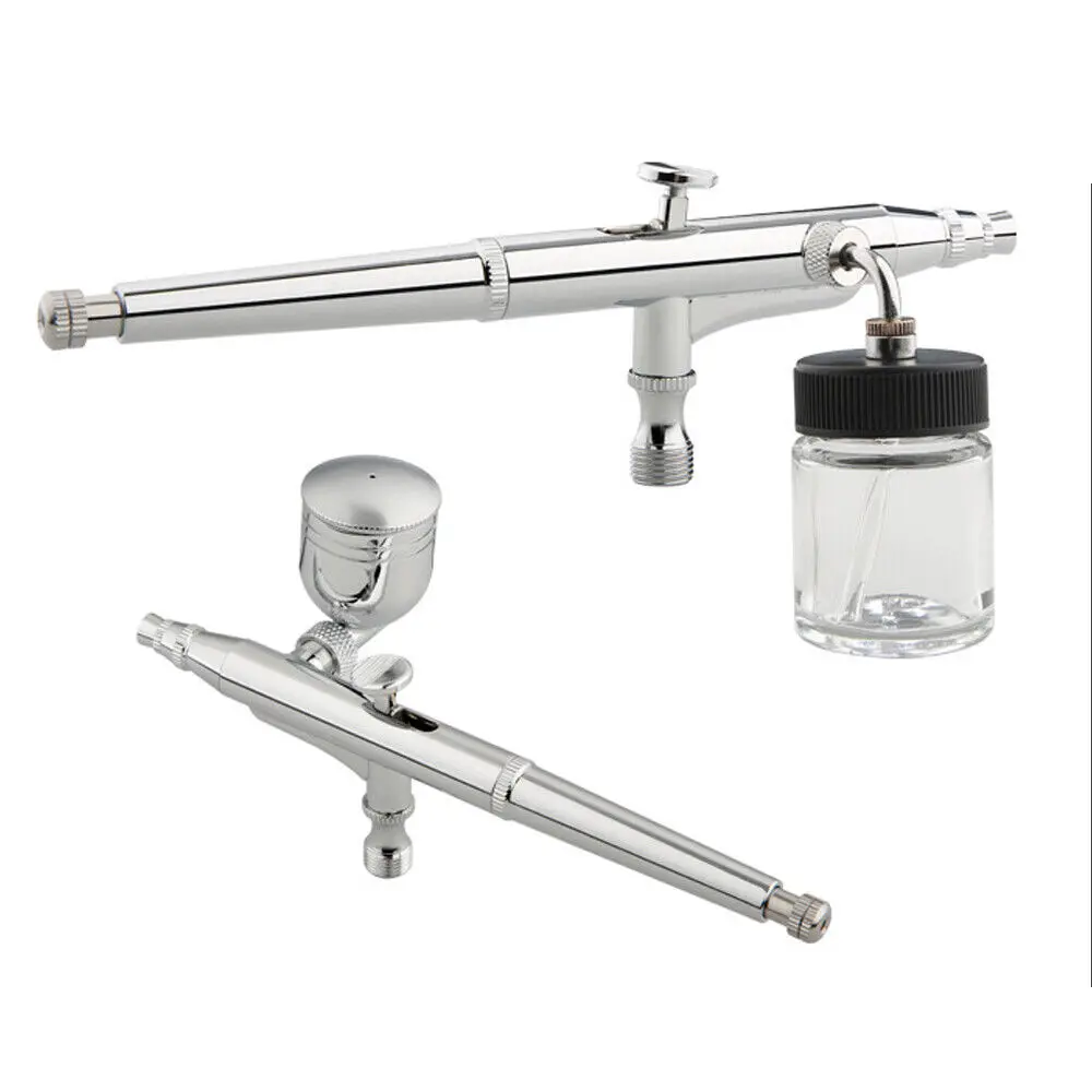 Art Car Painting Paint Art DIY Tool 0.2mm/0.3mm/0.5mm Double Action Airbrush Kit Air Brush Spray Gun Set