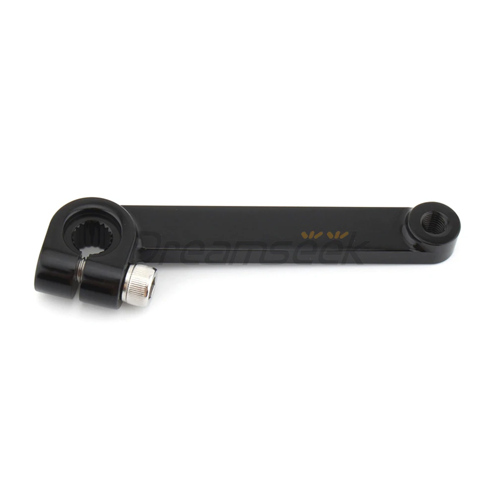 Inner Gear Shift Arm Lever Shifter Rocker Rod for Harley Electra Glide Super Glide Road King FLHR 1985-1996 Black CNC Aluminum