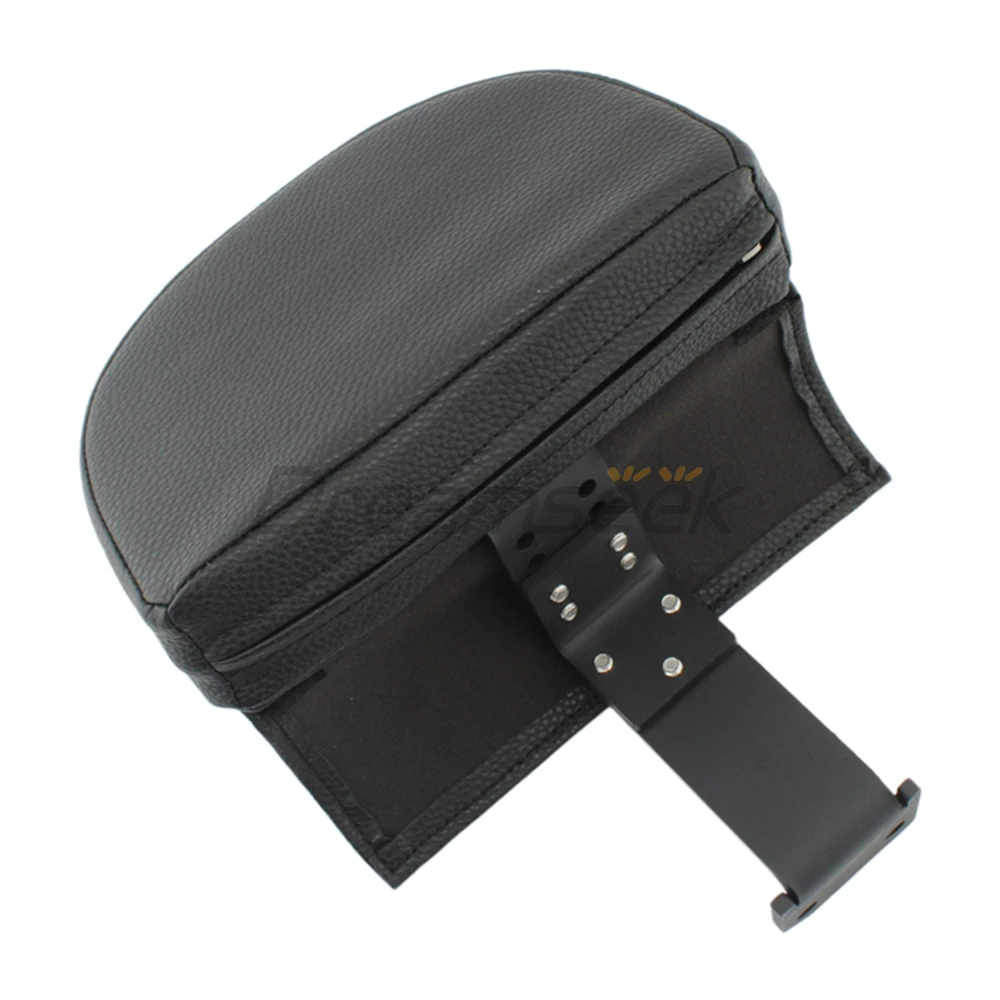 Front Driver Backrest Pad Mount for BMW R18 B / R18 Transcontinental 2021+ Motorcycle Rider Seat Cushion Middle Back Rest Black