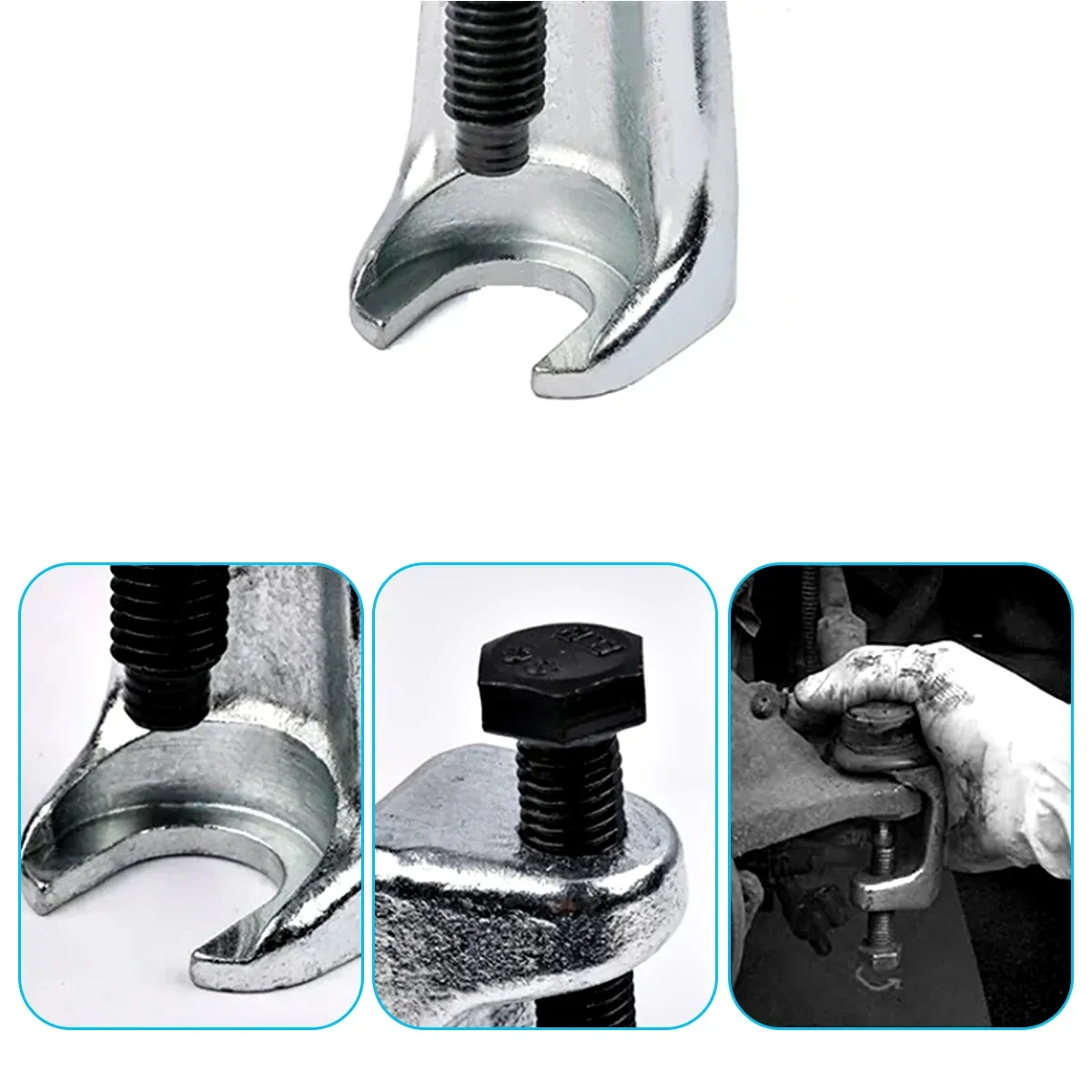 2x Ball Joint Puller Separator + Tie Rod End Extractor Remover Splitter Tool