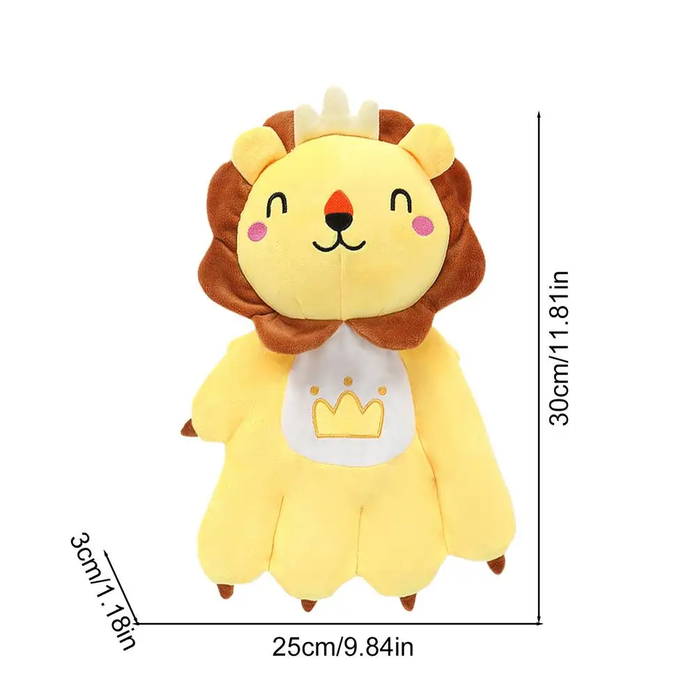 Babies Soothing Pillow Cute Animal Baby Sleep Aid Sleeping Palm Soothes Palm Anti-Startle Sleep Companion Toys Baby Startle