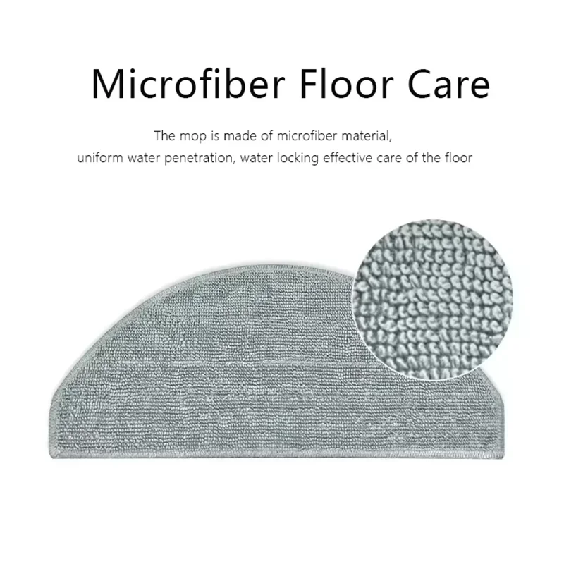 For Xiaomi Vacuum Cleaner S20 E12 E10 B112 Sweeping Robot Vacuum Cleaner Main Brush Side Brush Mop Cloth HEPA Filter Spare Parts