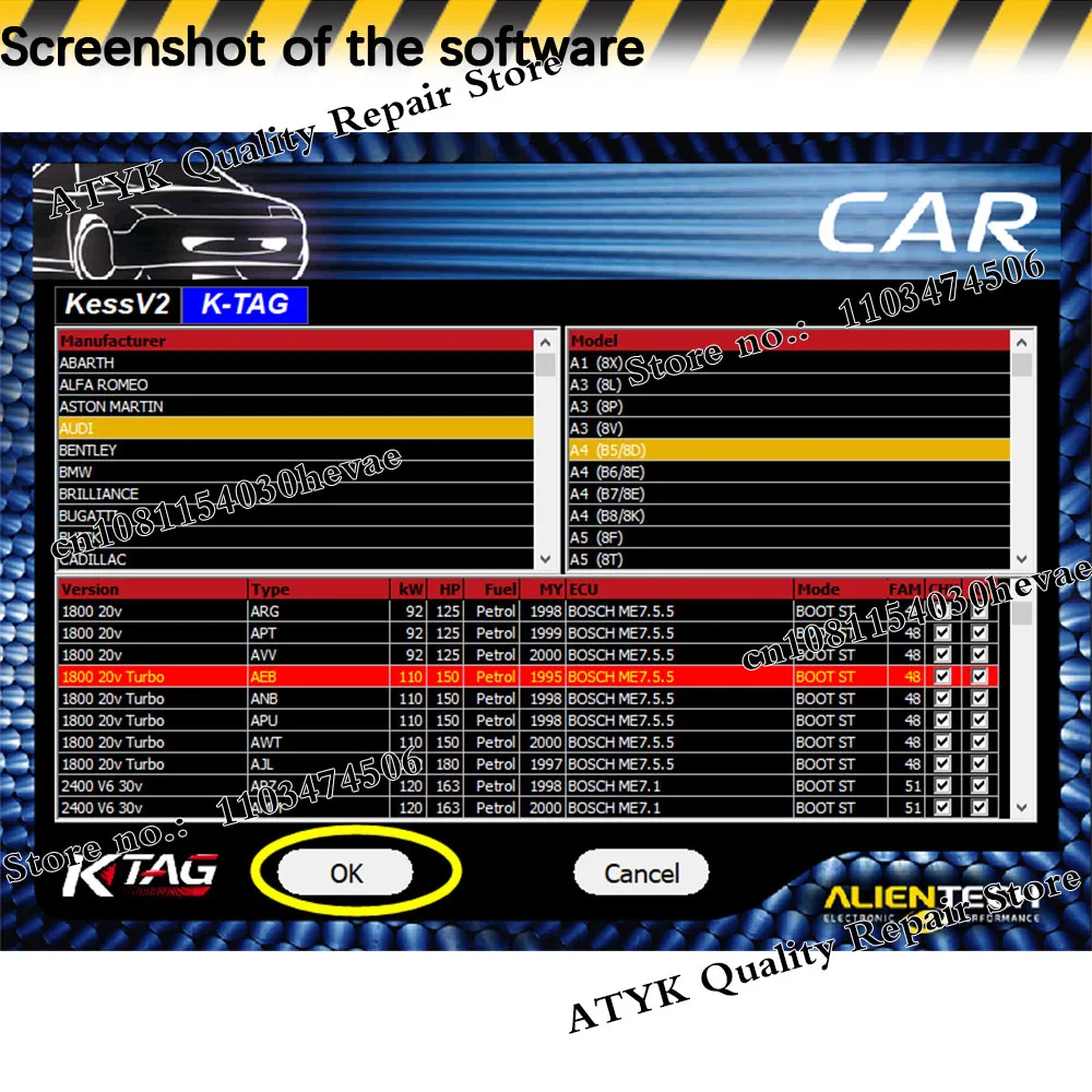 software KTAG 2.25 Ksuite obd2 Diagnostic Tuning ECU chip programming tool car truck bike boat tractor Code reader Program New