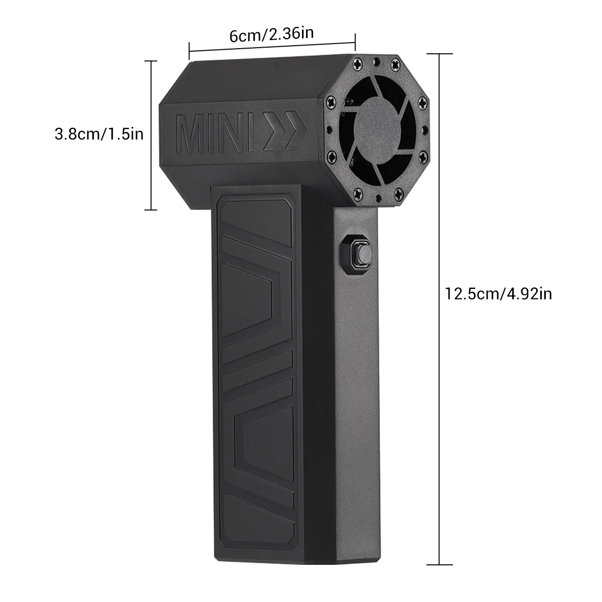 130,000RPM Air Blower Turbo Super Jet Fan USB Electric Power Handheld Mini Dust Cleaner 3High Speed Duster Gun Cleaning Tool