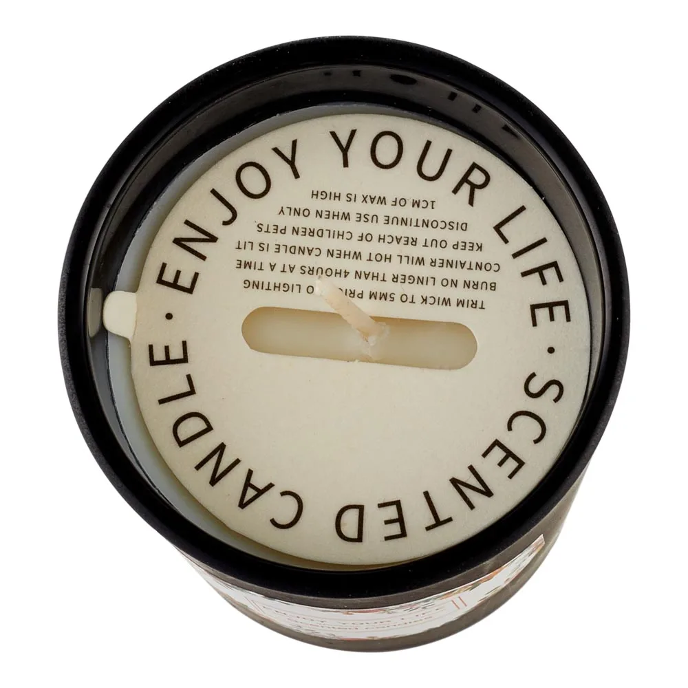 【Lifeideas】Handheld Gift Colored Glass Cup Fragrance Aromatherapy Candle