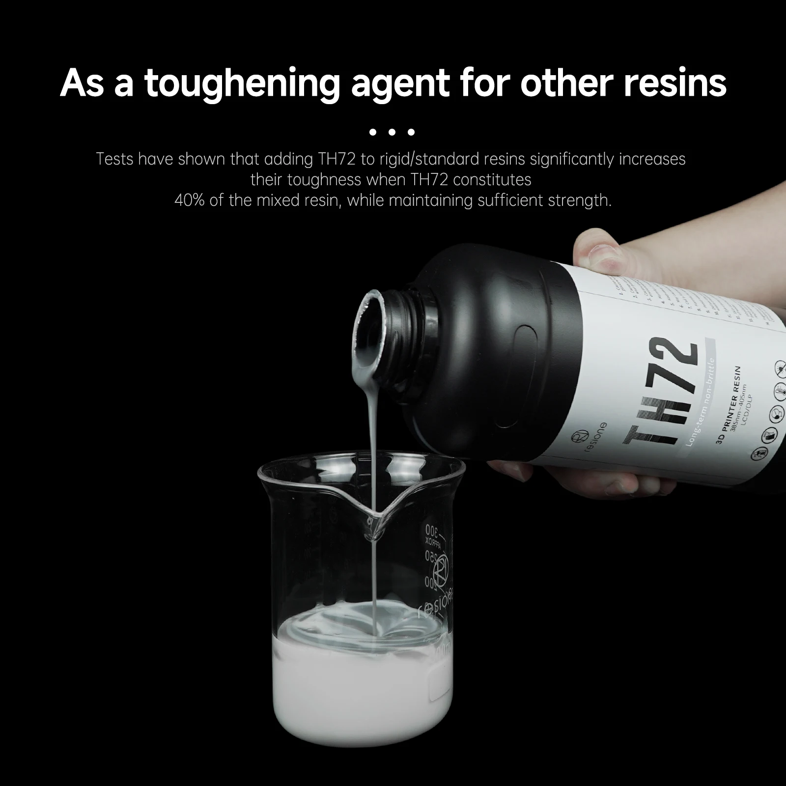 RESIONE TH72 1K 3D Resin Long-lasting Tough 3d Printer UV Resin For Elegoo Anycubic Resin 3d Photon Resin Photopolymer resin