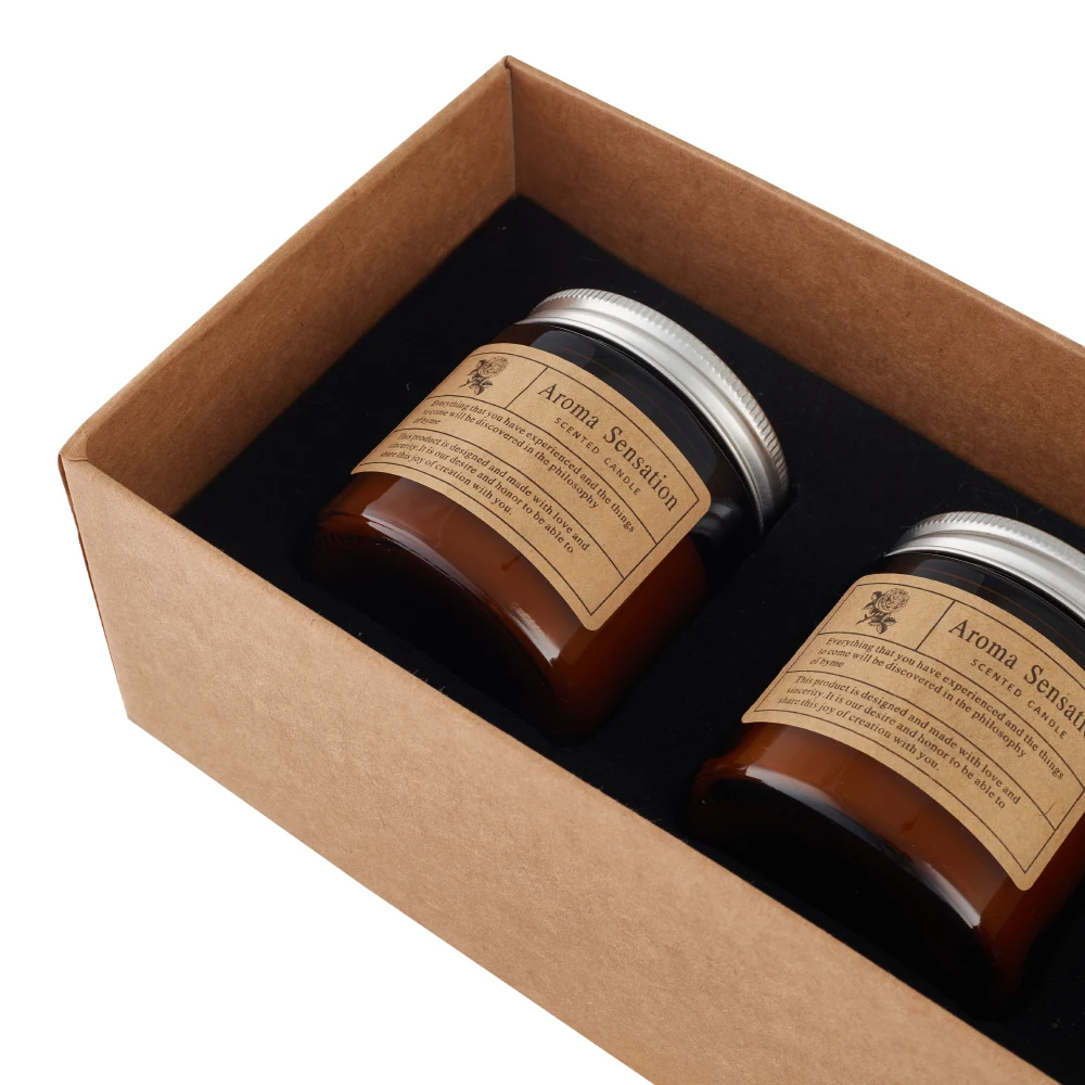 【Lifeideas】Handheld Gift Fragrance Aromatherapy Candle Three Piece Set