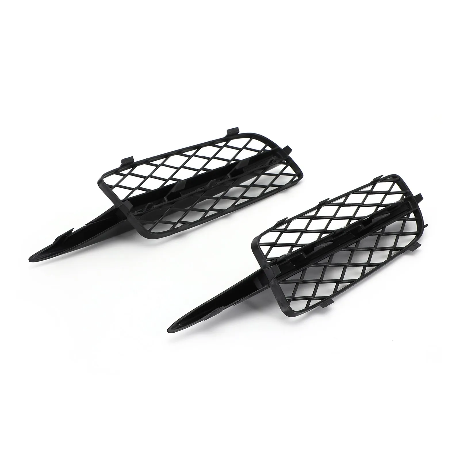 Artudatech Pair Front Bumper Fog Light Grill Grille Fit for BMW X5 E70 2007-2010
