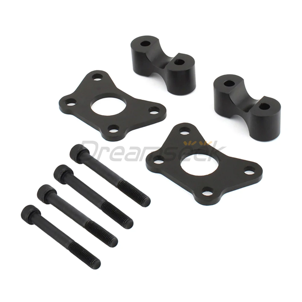 Motorcycle Handlebar Riser Clamp Adaptor for Can-Am Spyder RT RT-Limited 2020+ Spyder F3 F3-S 2015+ with Mount Bolt Kit Aluminum