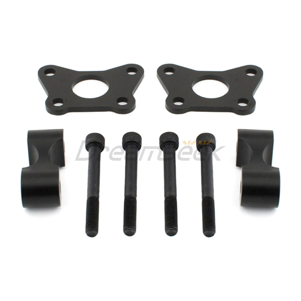 Motorcycle Handlebar Riser Clamp Adaptor for Can-Am Spyder RT RT-Limited 2020+ Spyder F3 F3-S 2015+ with Mount Bolt Kit Aluminum