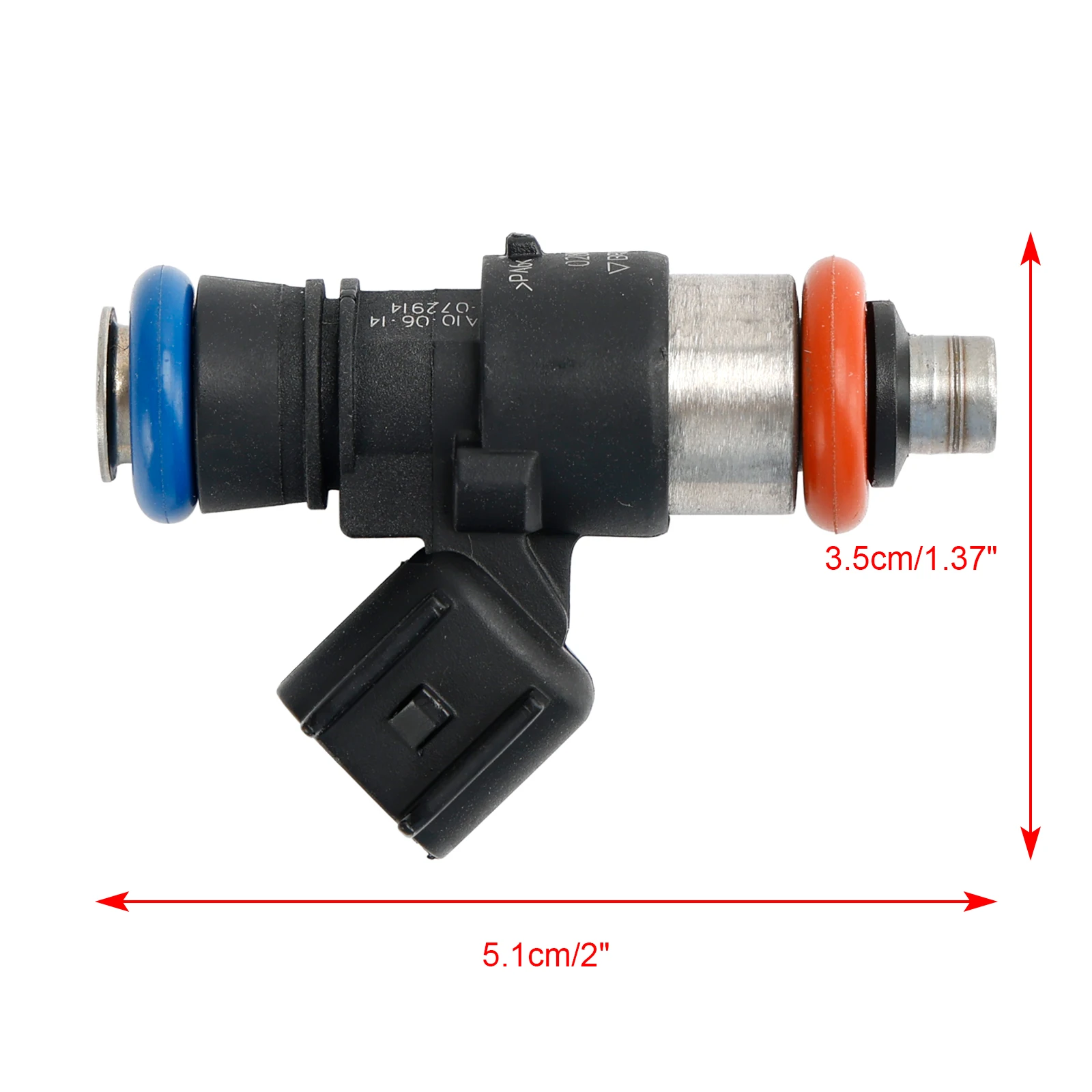 Artudatech 1PCS Fuel Injector 0280158191 Fit Ford Explorer Taurus Edge Flex 3.5L 2011-2017