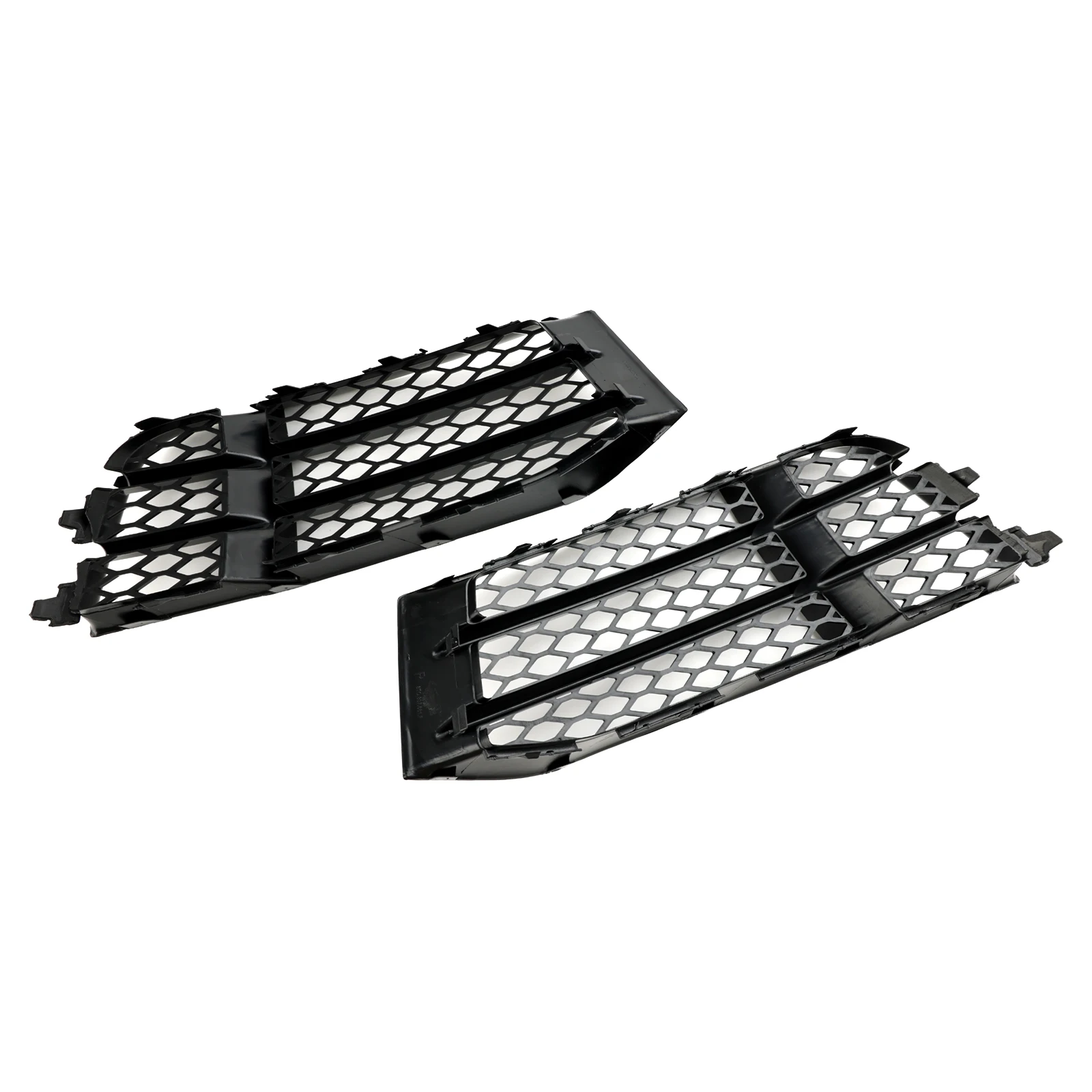 Artudatech Front Bumper Lower Fog Light Cover Grill Grille Fit for Audi RS5 2010-2016