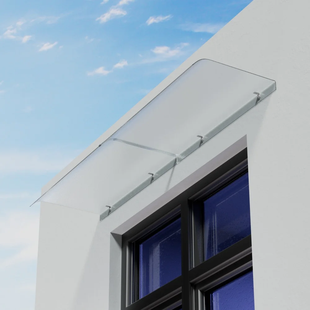 Garden Sanctuary Transparent Window Door Awning Canopy