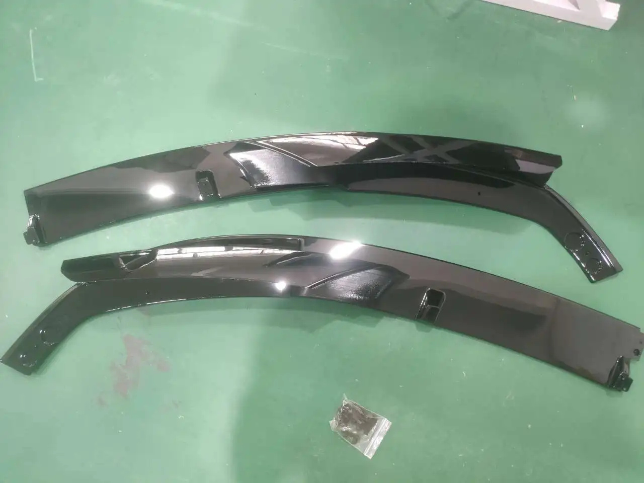 For BMW 3 Series F30 F35 2012-2018 Rhyming Front Bumper Lip Splitter Spoiler Diffuser Protector Guard Body Kit Car Accessories