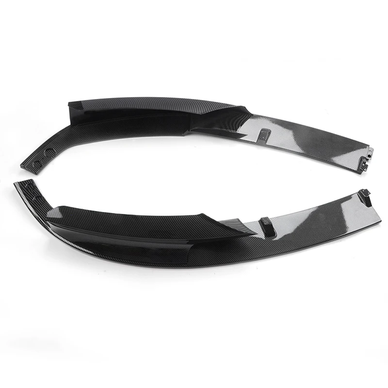 For BMW 3 Series F30 F35 2012-2018 Rhyming Front Bumper Lip Splitter Spoiler Diffuser Protector Guard Body Kit Car Accessories