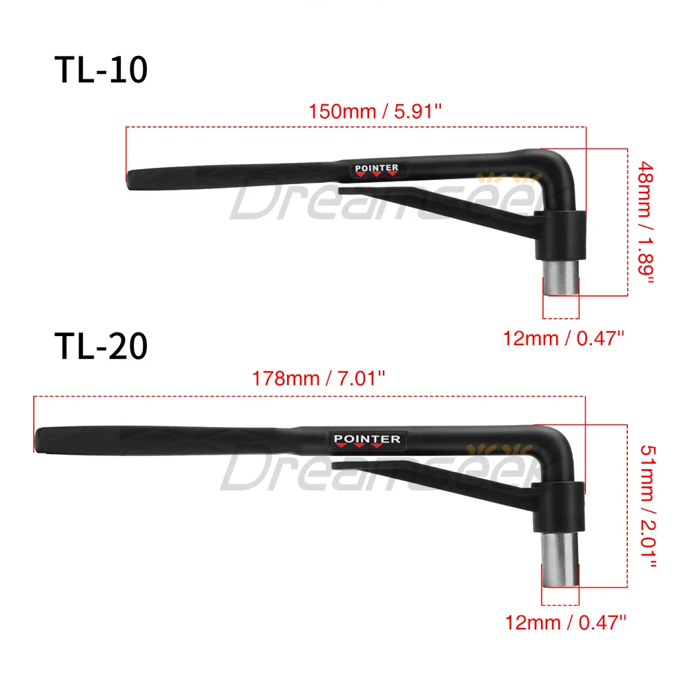 Bike Portable Torque Wrench Allen Key Inner Hexagon Set 3-10Nm / 10-20Nm Bicycle High Precision Socket Spanner Repair Tool Kit