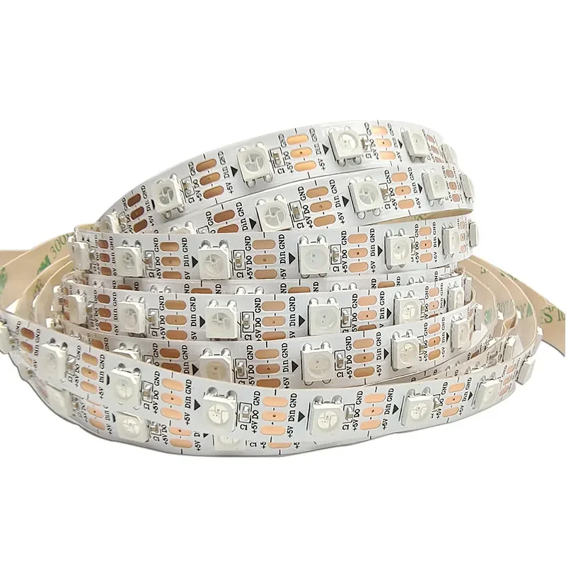 1/5m 5V WS2812 12V WS2815 LED Strip 30/60/74/96/144 LEDs/m Addressable IC Pixel 5050 RGB Lights Tape IP30/65/67 Magic Neon Bar