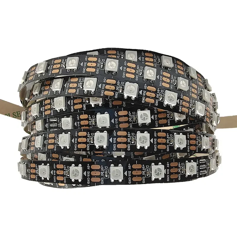 1/5m 5V WS2812 12V WS2815 LED Strip 30/60/74/96/144 LEDs/m Addressable IC Pixel 5050 RGB Lights Tape IP30/65/67 Magic Neon Bar